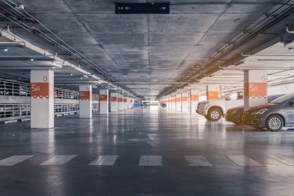 rotatieparking aan de kust in België